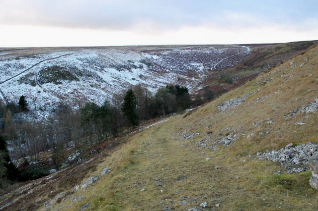 The head of Thorodale, just east of the Cleveland Way